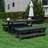 Outdoor HDPE 60" Dining Bench-2039406230