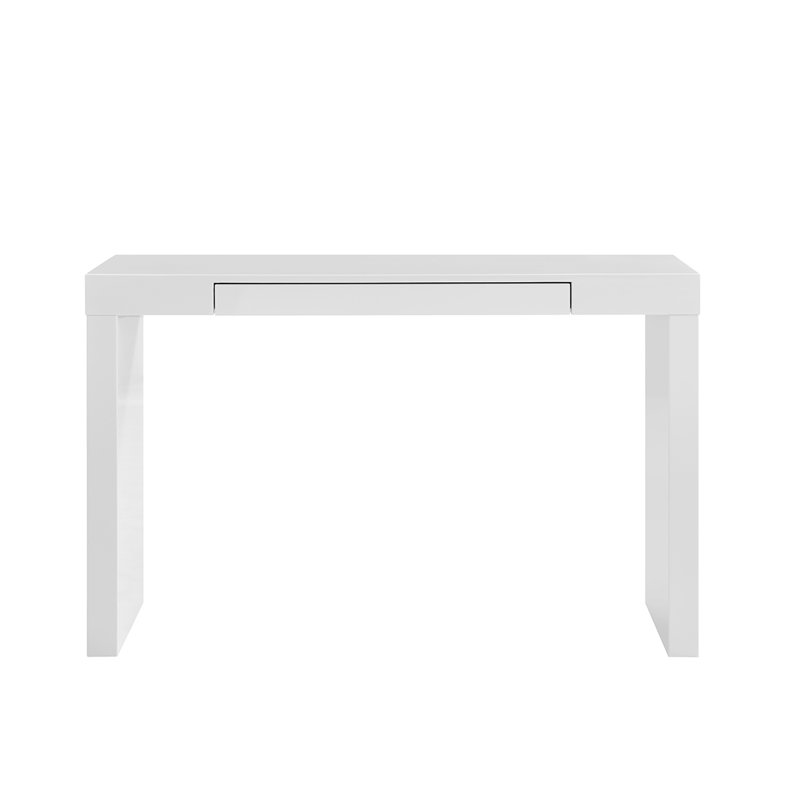 Console 47 po Carson, Blanc