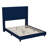 Upholstered Platform Bed with Vertical Stitched Wingback Headboard, Slatted Mattress Foundation-72413571-72413567
