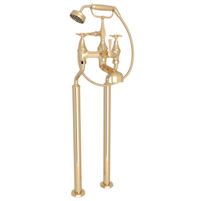 Deco Floor Mount Tub Filler