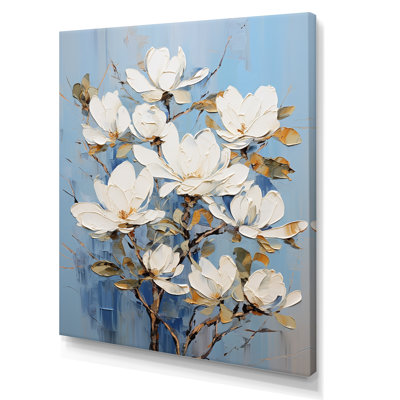 " Beautiful Beige And Gold Dreamscape Magnolia III "