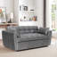 Canapé-lit pliable 65 po 3-en-1 de grande taille, canapé-lit double en velours moderne, canapé-lit avec dossier et coussins réglables, convient au salon et à la chambre à coucher-284417364