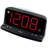 Digital Alarm Clock - Easy To Use - Large, Easy To See Numbers, Built-In Night Light, Bright Big Red Numbers