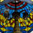 64"H Tiffany Style Floor Lamp with Stained Glass Shade and Resin Base-1023257592