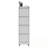 Metal Storage Filing Cabinet With Wheels, Lock And 4 Drawers-499408485