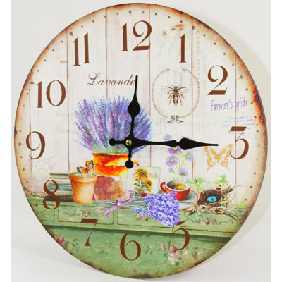 Yost Wood Wall Clock