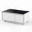 Smart Coffee Table With Built-In Fridge, Bluetooth Speaker, Wireless Charging, Touch Control Panel, USB Ports, Outlet Protection, Atmosphere Light