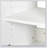 Stackable Wall Mounted Storage Cabinet, 15.75 "D x 35.43" W x 19.69 "H