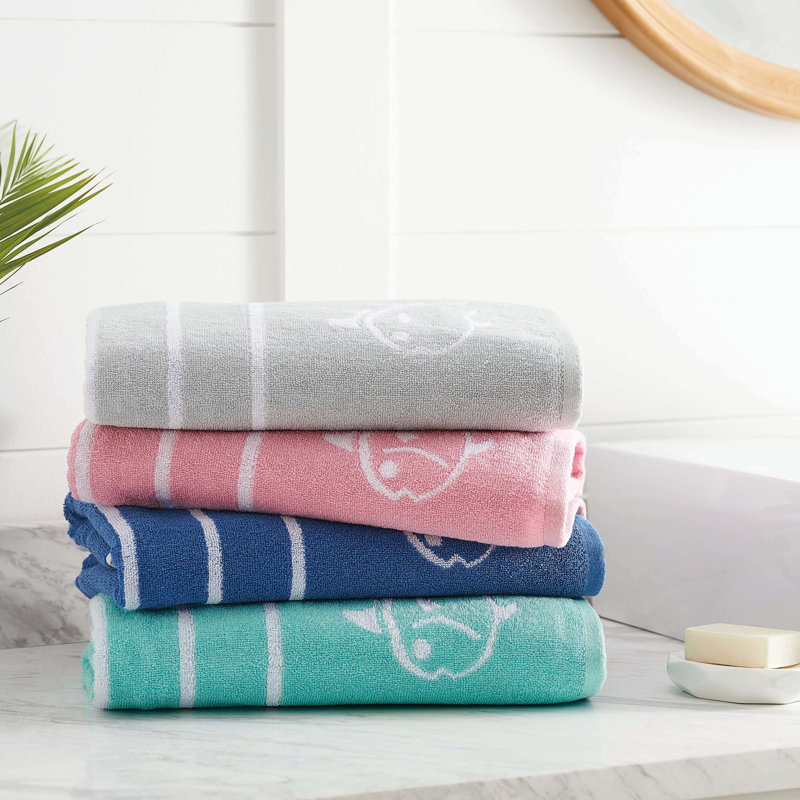 Ensemble de 2 serviettes de bain Southern Tide, Bleu de cobalt