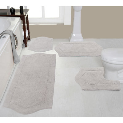 Morissette 4 Piece Bath Rug Set