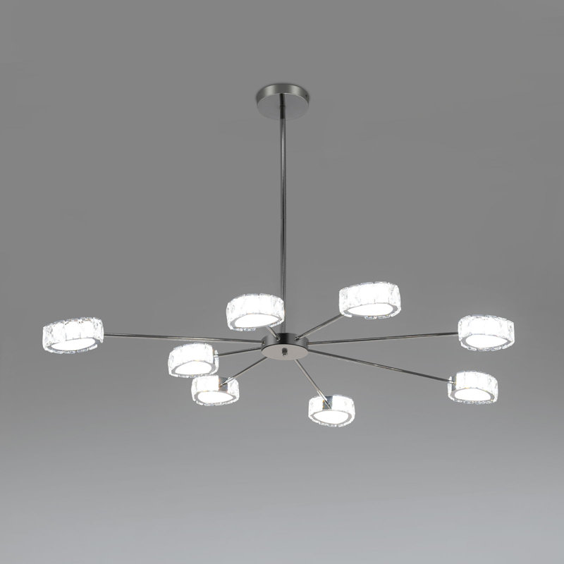 Lustre à DEL 8 lumières 
