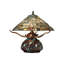 Dragonfly Cut Agata 16.5" Table Lamp