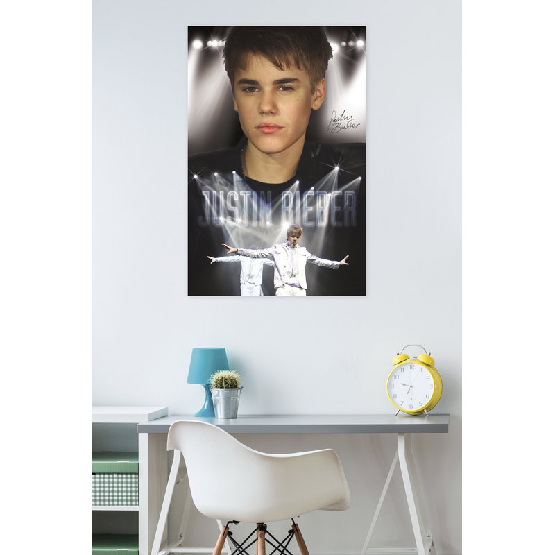 « justin bieber », impression sur papier