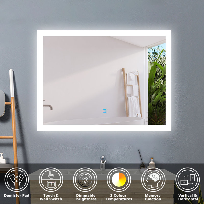Aisla Rectangle Mirror, 60cm x 80cm