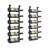 Hayley Wine Bottle Rack in Black