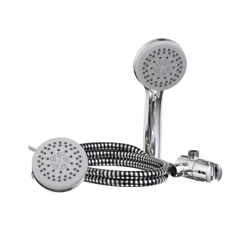 Pomme de douche à main massage stylewise, Chrome poli
