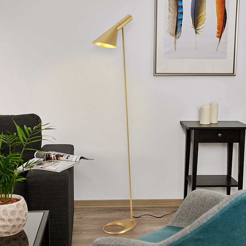 Soila 51.2'' Gold Novelty Floor Lamp