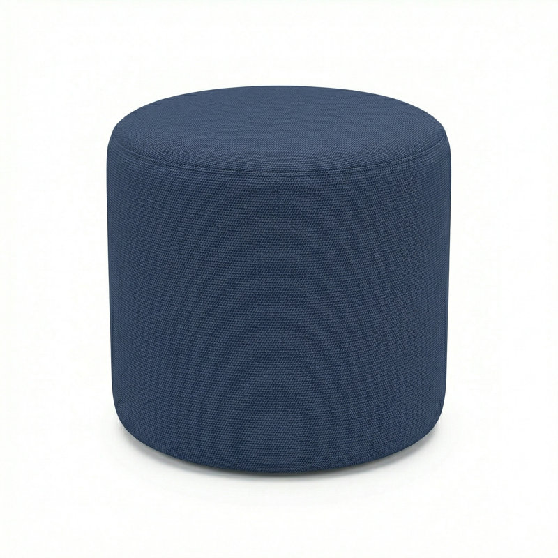 Pouf rond 18 "Lily Gardens, Marine