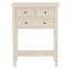 Console étroite, canapé mince avec trois tiroirs de rangement et tablette inférieure (beige)-1372935545