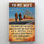 To My Wife Old Bus Chauffeur sur toile-818031326