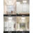 LED Motion Sensor Ceiling Light Square Flush Mount 3CCT Selectable-1674017199