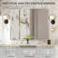 Sartori Aluminum Framed Rectangular Vanity Wall Mounted Mirror-1141062250-1143242473