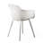 Lotus Chair Outdoor Dining Chairs - White Polypropylene, Weather-, Stable Construction & Fashionable Diamond Pattern Weather , Frame Style