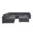 Archmouth Modular Corduroy Sectional-12716423
