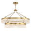 Landon 2-Light LED Hubbs in Warm Brass