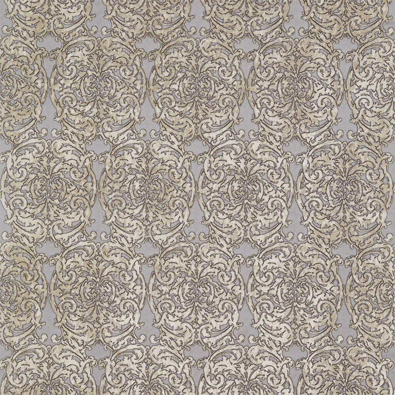 Tespi Fabric, Silver/Pearl
