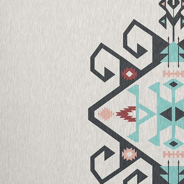 Chenille Ikat Indoor Rug