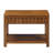 25'' Rectangular Farmhouse End Table With Storage Shelf, Sofa Side Table With Solid Wood Legs For Living Room, Bedroom, Office-1709617815