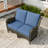 Mapleview 2-Person Outdoor Seating Group With Cushions-1875275071-1875275057