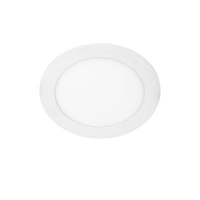 Recessed Round Downlight - 5 CCT Selectable -  2700K-5000K - White - 12W