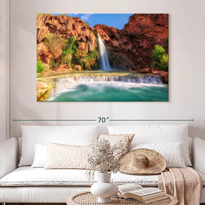 Chutes d'eau Alvord Majestic Havasu, H 34 po x l 51 po