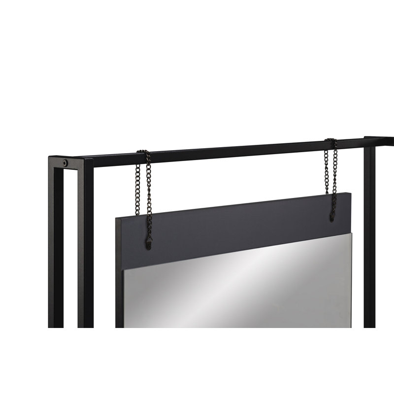 Goguen Dressing Table with Mirror, Grey