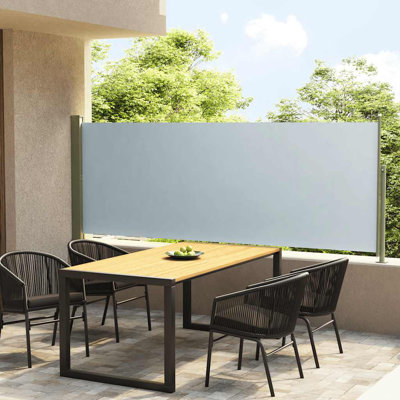 VidaXL 0.1 " D Motorized Retractable Awning