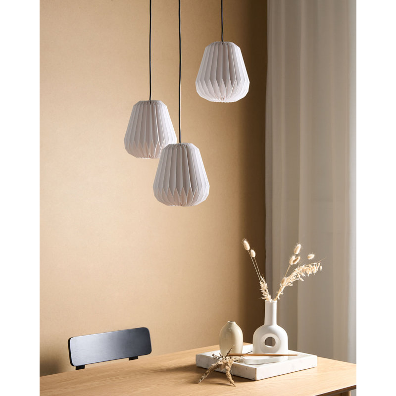 3 - Light White Cluster Pendant