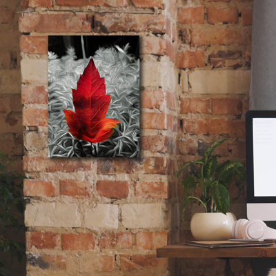 'Red Leaf' by Dante Plata Wall Art