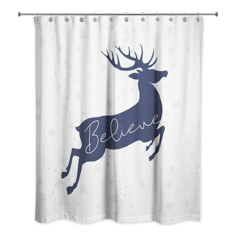 Rideau de douche simple Dashawnda