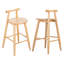Ensemble de 2 tabourets de bar Grove