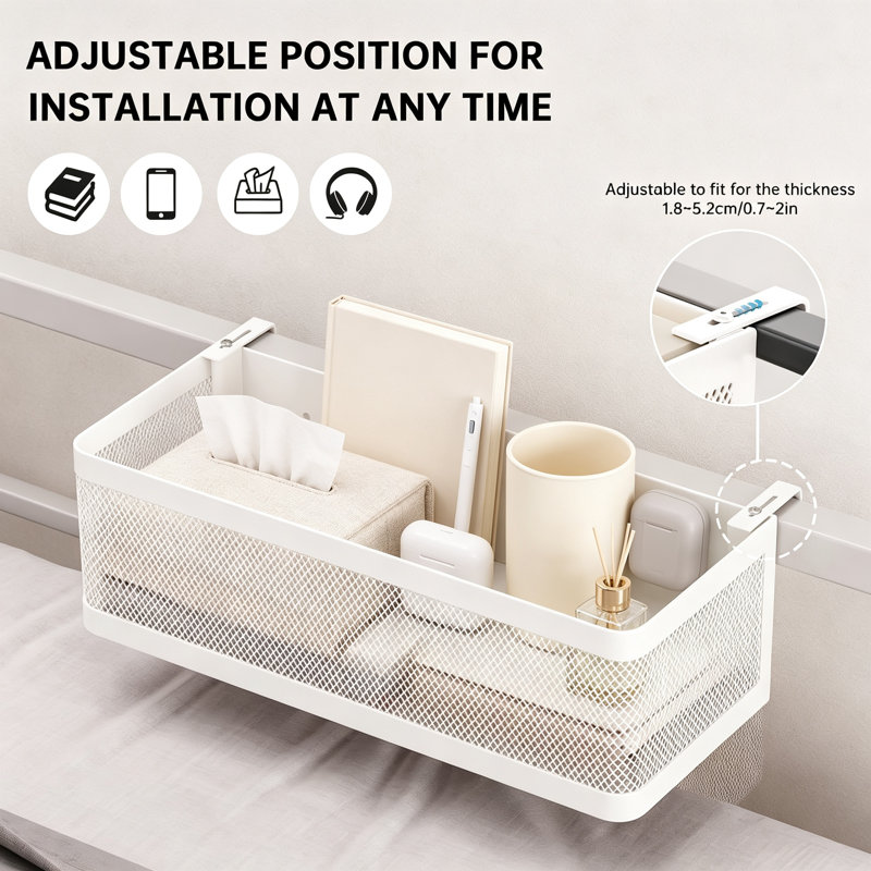 Bunk Bed Hanging Storage Baskets