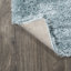 Tapis turquoise à poils longs Anttwan-187322339