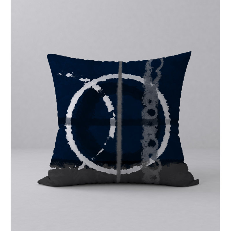 Housse de coussin carrée sensible à la bave, H 24 po x l 24 po