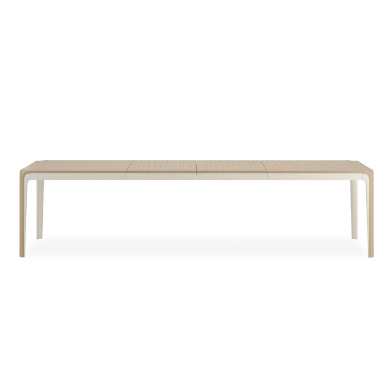 Caracole Classic Walnut Wood Dining Table, Light Brown