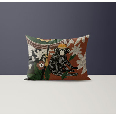 Rocha Microsuede Rectangular Pillow