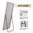 Shatterproof Aluminum Rectangle Full Length Mirror with Stand -416300870-416300879