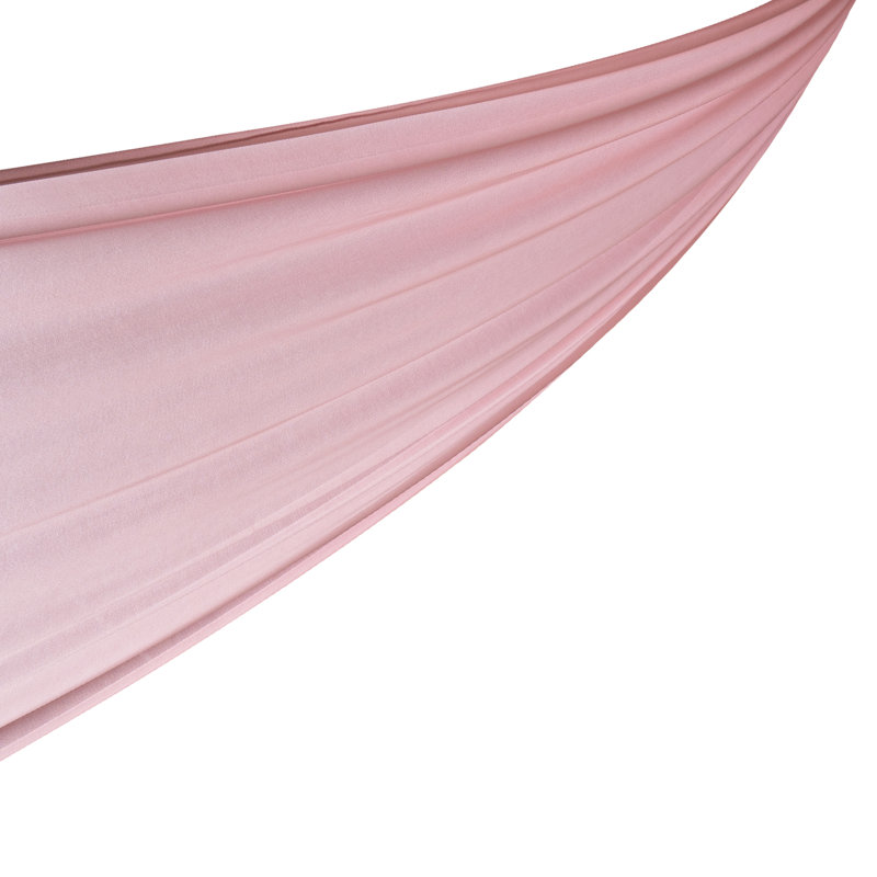 Rideau de mariage en toile de fond drapée (ensemble de 6), Rose foncé, H 0,1 po x l 240 po x P 60 po