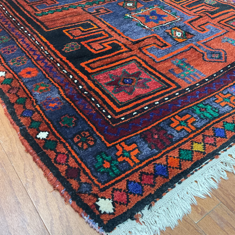  Tapis en laine fabriqué à la main Hamadan