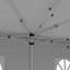 3x6m Pop Up Garden Gazebo, Water Resistant Party Tent With Removable Sidewalls, Windows & Carry Bag, Wedding Event Shelter, White